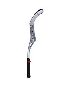 M Part Essential kickstand, 24-29 inch, chainstay/seatstay mount 20kg, silver