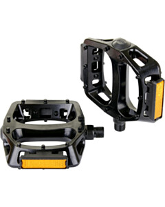 M Part Essential Alloy platform pedals with moulded pins, 9/16 inch thread