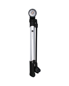 M Part Mini Floor Pump with Dial Gauge