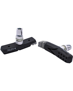 Aztec V-type one-piece brake blocks, Kevlar Plus with rim rake