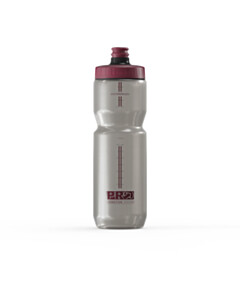 PRO Performance Bottle 800ml Autoflow Valve Grey Trans/Red Cap