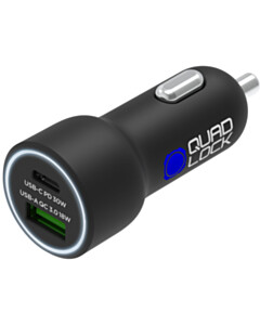 Quad Lock Dual USB 48W Dual Car Charger
