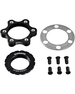 Shimano Spares SM-RTAD05 6-bolt rotor to Centre-Lock hub disc adapter