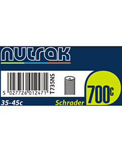 Nutrak Inner Tube 700C Presta or Schrader Valve