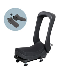 Urban Iki Junior Seat with Carrier Mount - Bincho Black / Bincho Black
