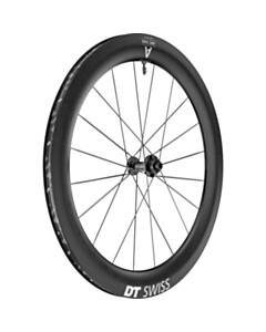 DT Swiss ARC 1400 DICUT disc brake wheel, carbon clincher 65 x 22 mm rim, front
