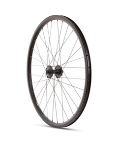 M Part Wheels MTB/Gravel Front Wheel Shimano Deore 6B Hub QR 100mm 650B/27.5 inch TLR Rim blk