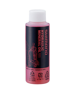 Shimano Spares Mineral Oil Shimano Original 100 ml, Red