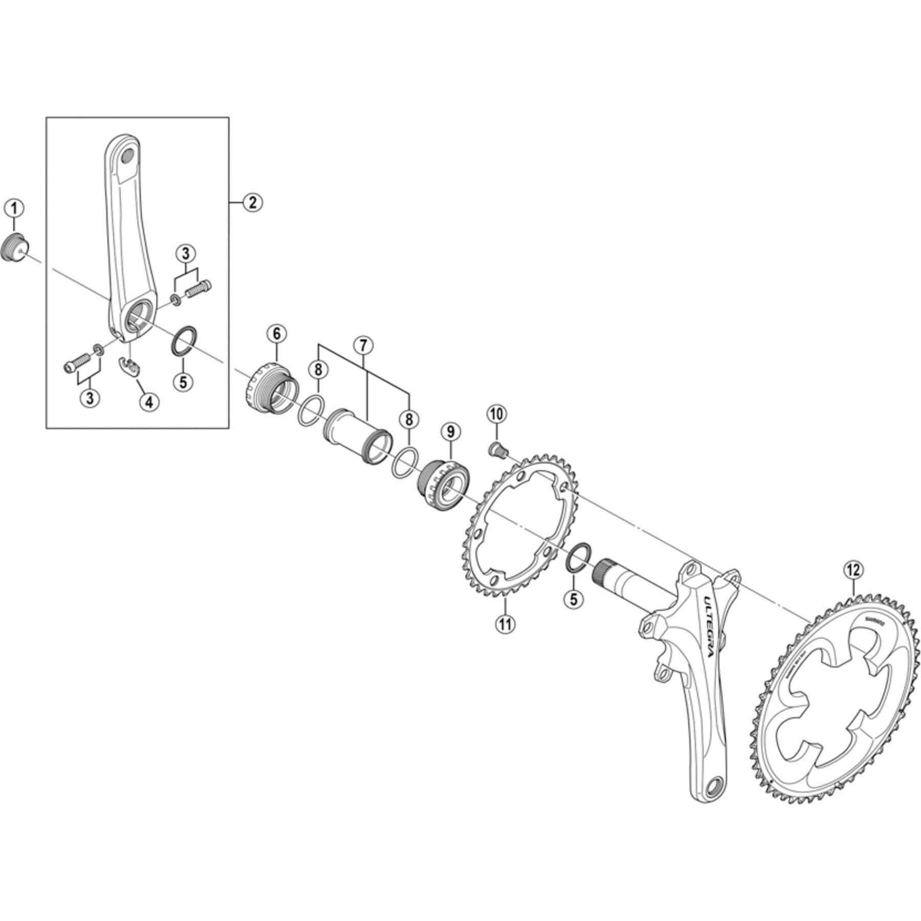 Shimano Spares FC-5600 Security Plate