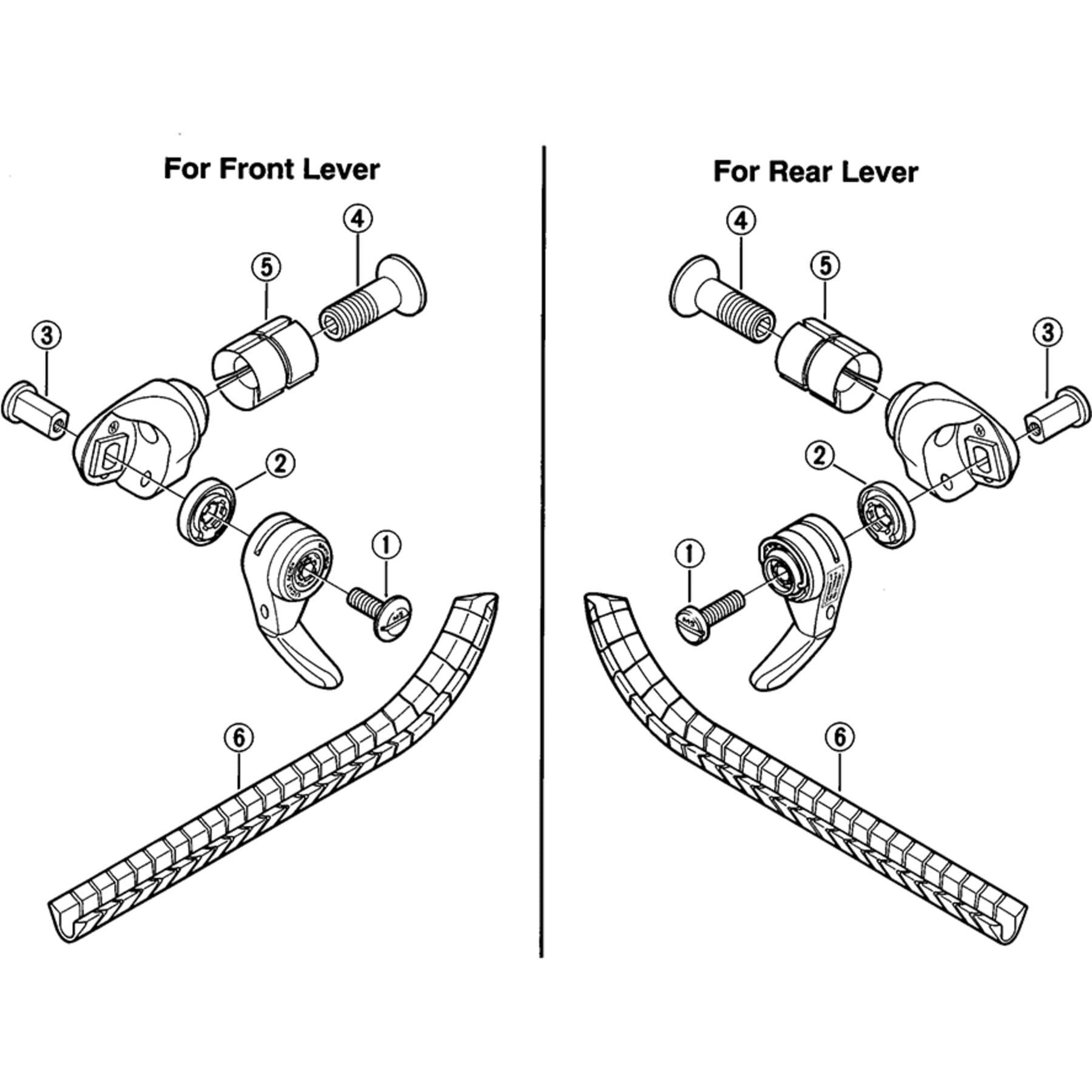 Shimano Spares SL-BS78 / 50 lever fixing bolt