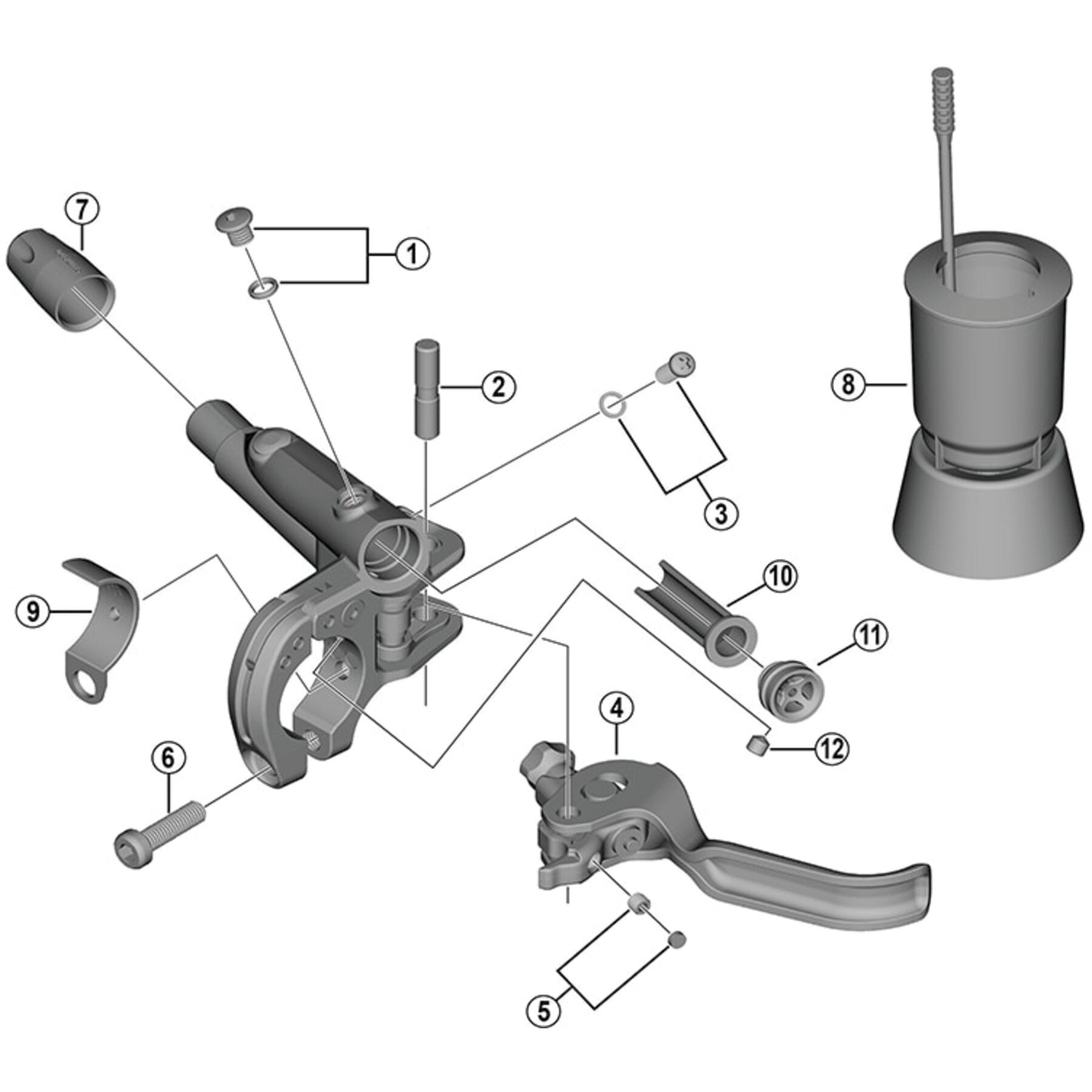 Shimano Spares BL-M785 clamp bolt