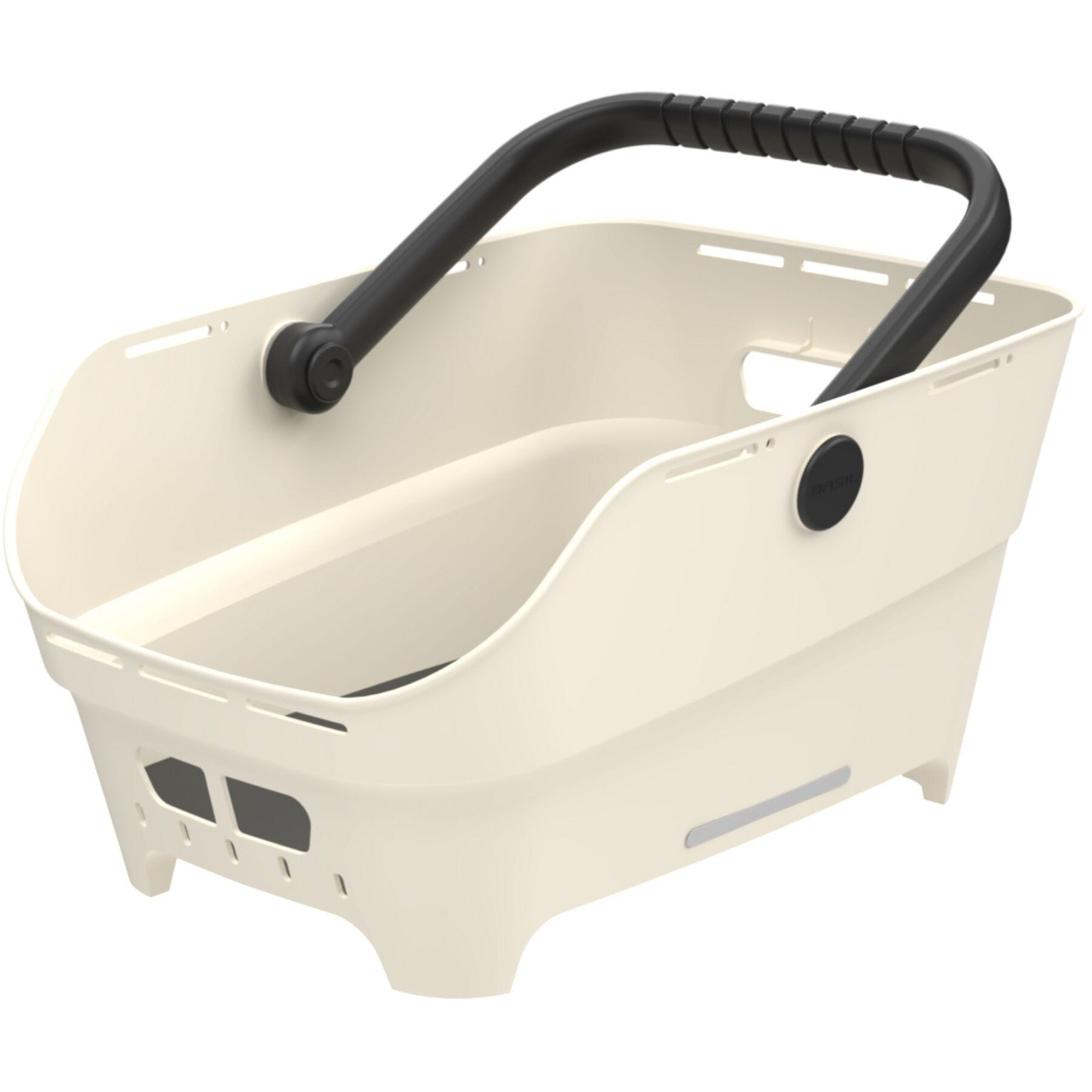 Freewheel Basil  Cento Neo Rear Bicycle Basket off-white | Extra 10% off for BC Members, money back guarantee + FREE Delivery options & Returns