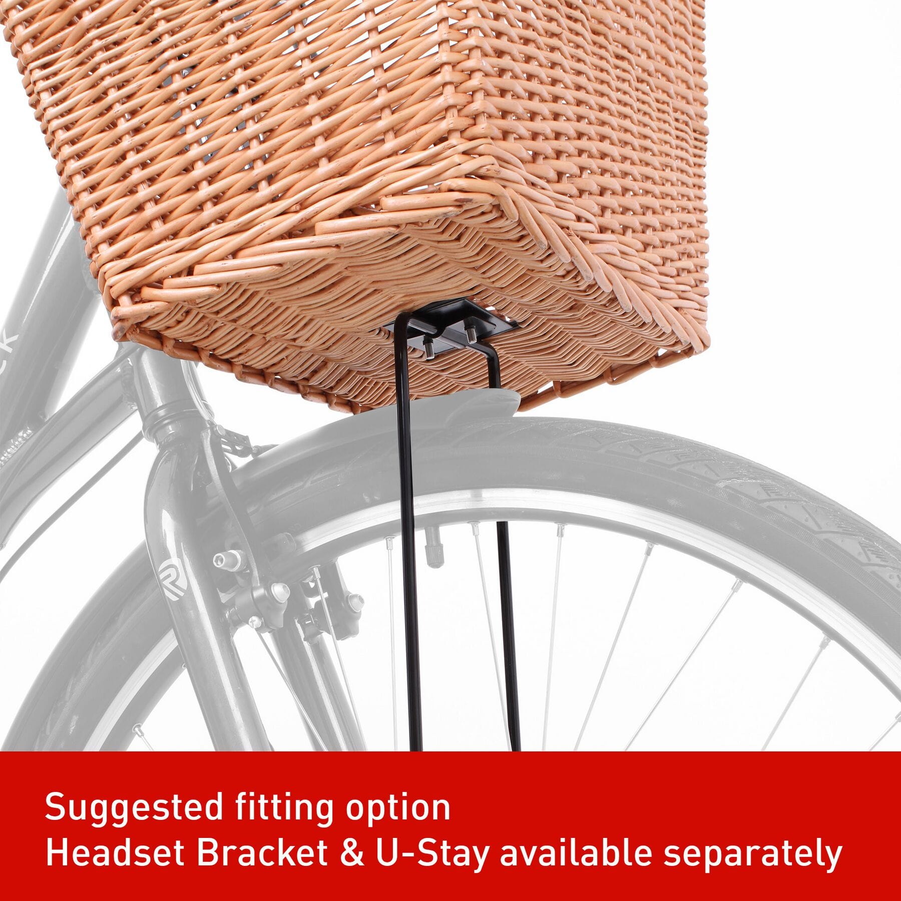 Bicycle deals basket bracket