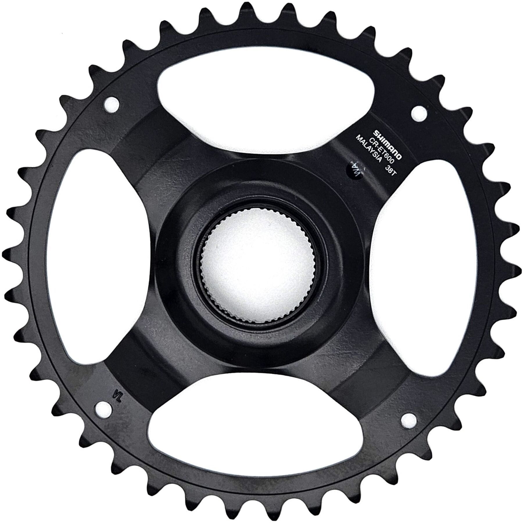 Shimano STEPS CR-ET600 9/10/11 spd single chainring 38T w/o chain guard