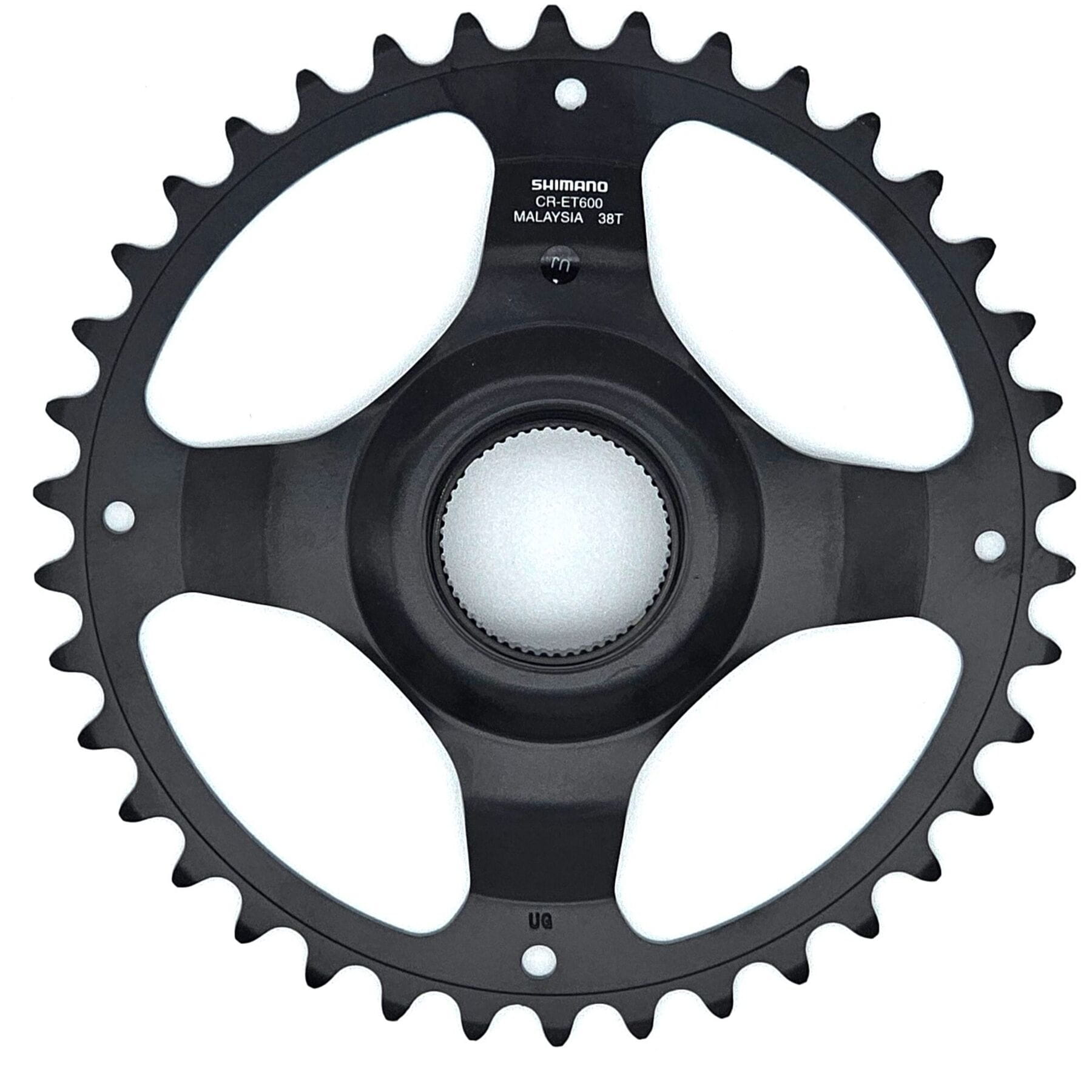 Shimano STEPS CR-ET600 9/10/11 spd single chainring 38T w/o chain guard
