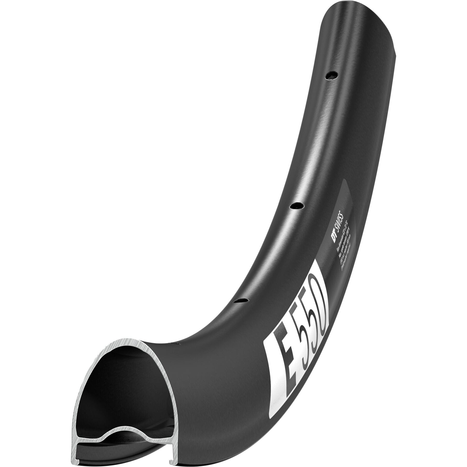 DT Swiss E 550 DB Presta-drilled disc brake black