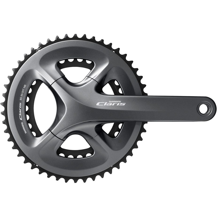 Shimano Claris FC-R2000 Claris 8 speed compact chainset - 50 / 34T