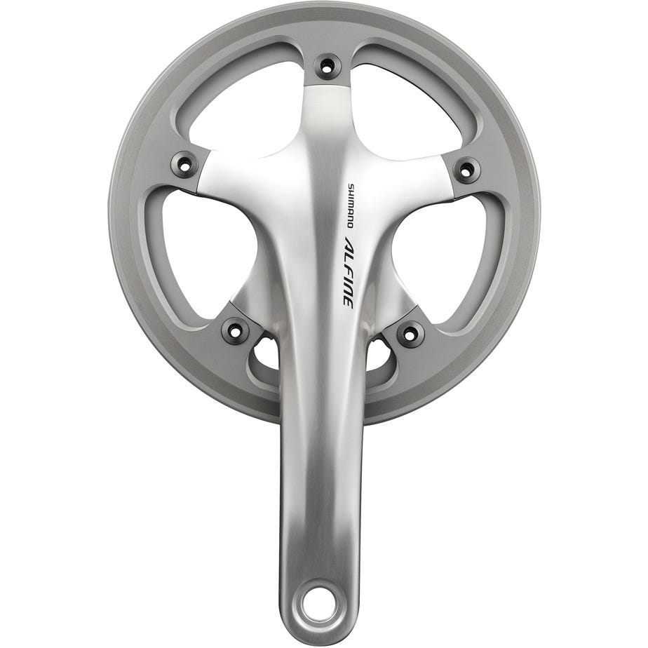 Shimano Alfine FC-S501 Alfine 2-piece chainset with single chain guard