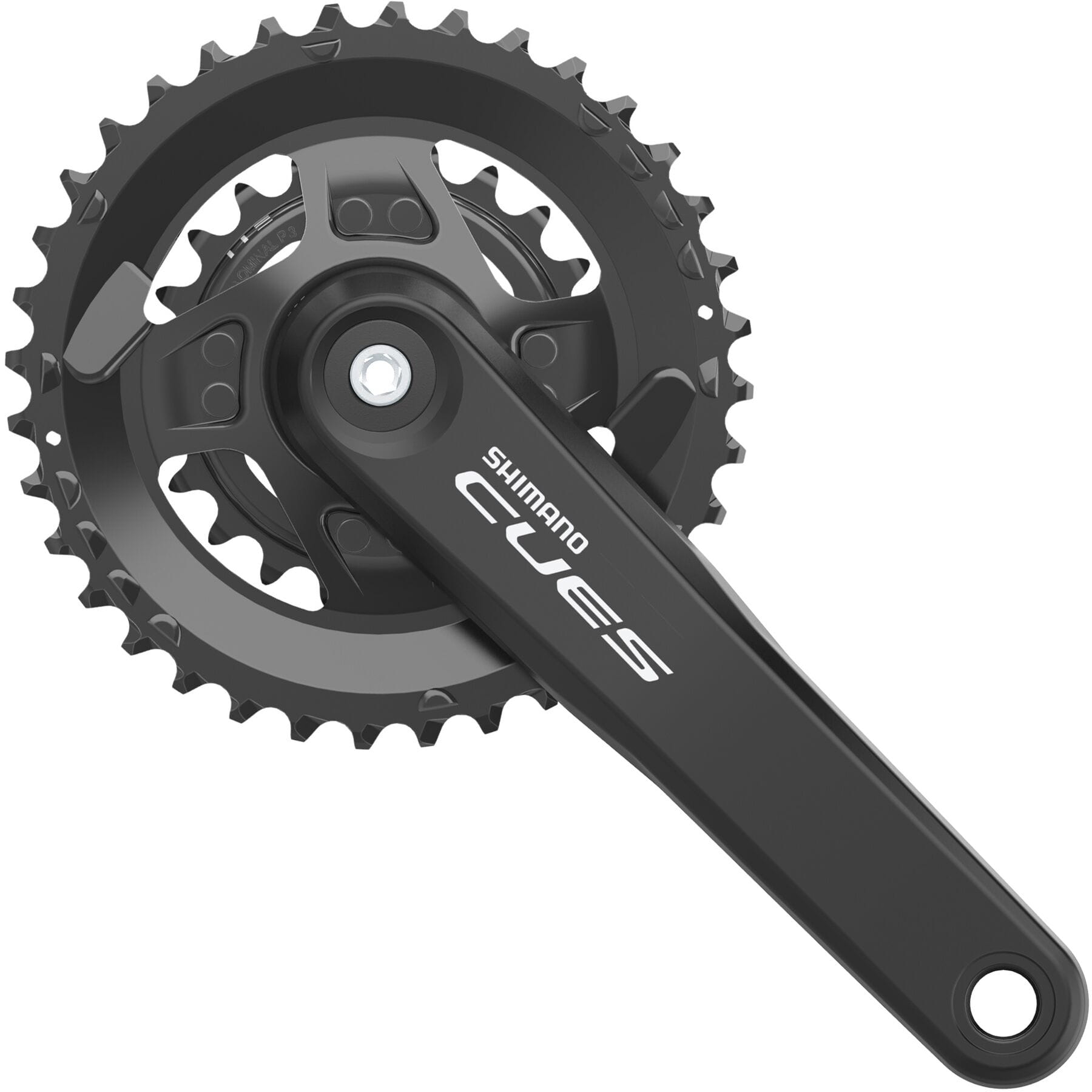 Shimano CUES FC-U4010 CUES 2 piece design chainset