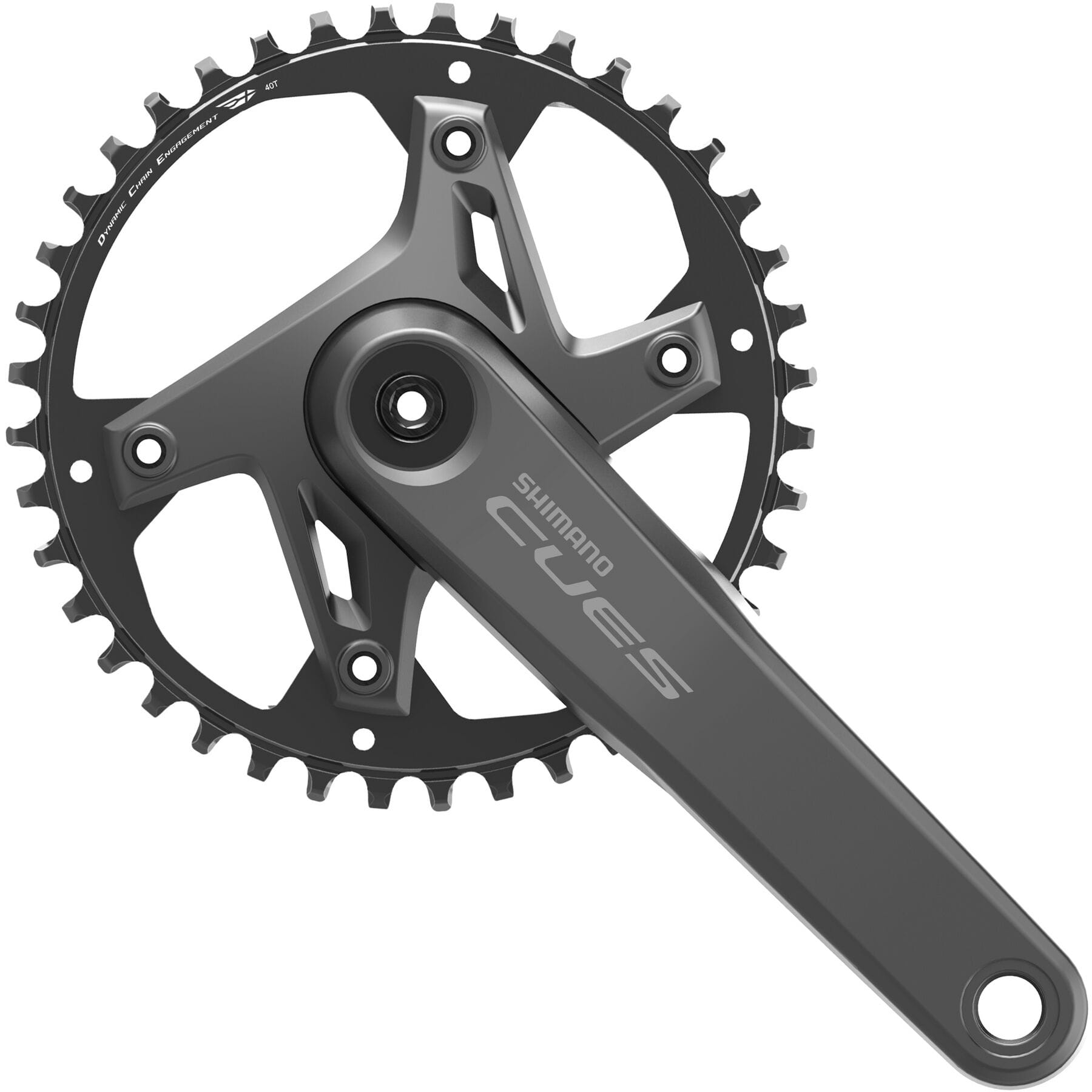Shimano CUES FC-U6000 CUES 2 piece design chainset