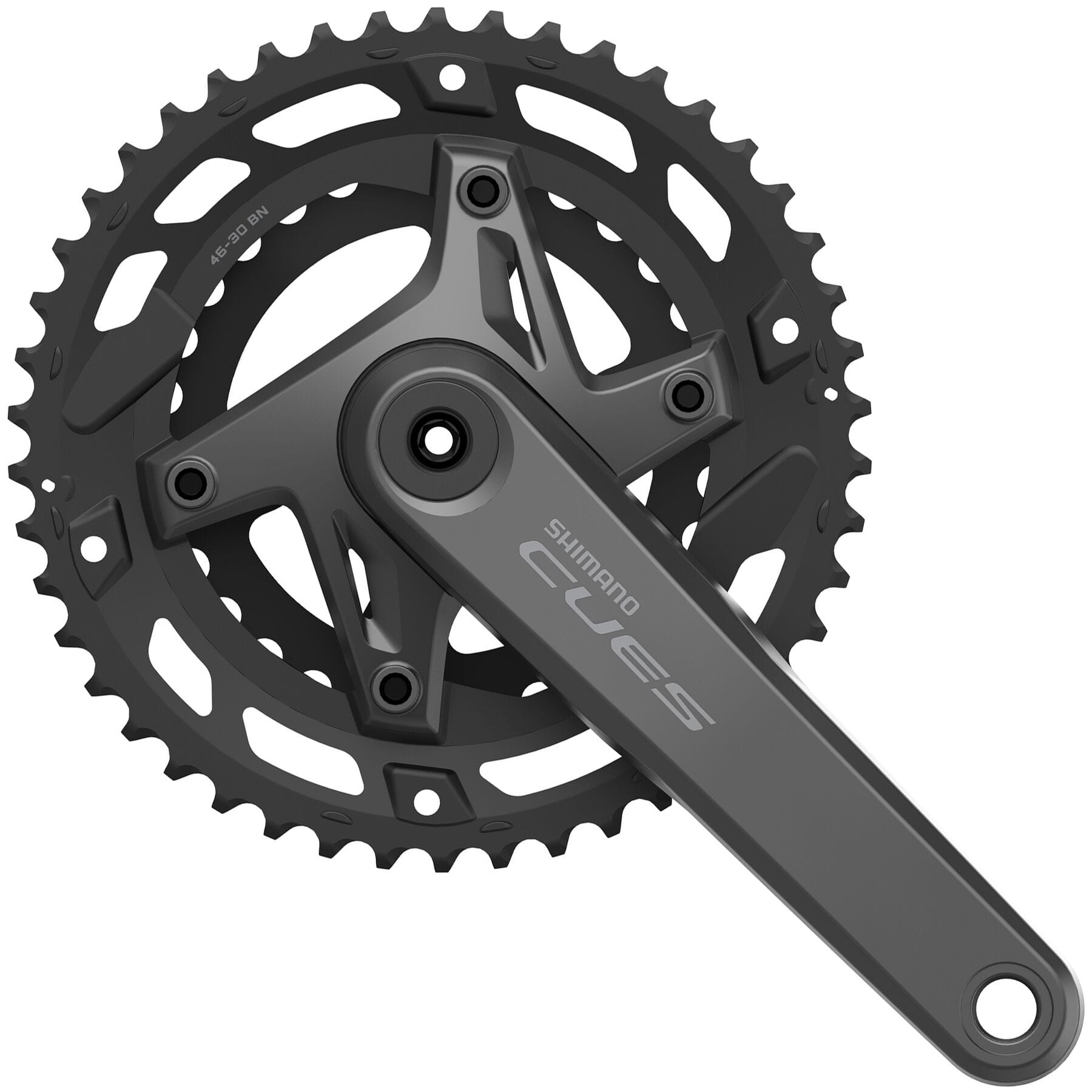 Shimano CUES FC-U6000 CUES 2 piece design chainset