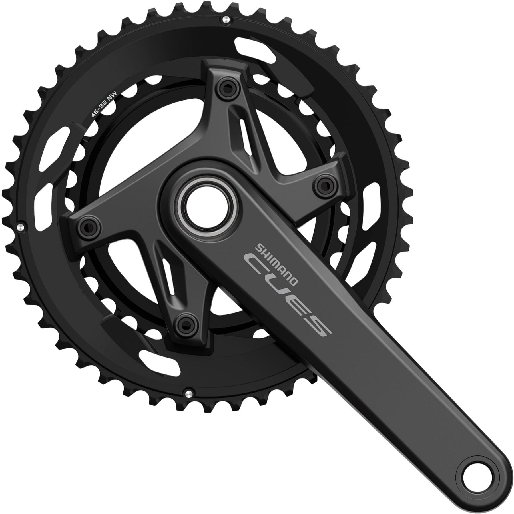 Shimano CUES FC-U6030-2 CUES 2 piece design chainset