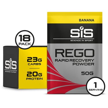 Rego Rapid Recovery Drink Powder - Box Of 18 Sachets - Banana
