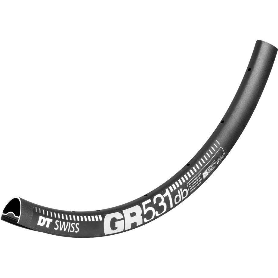 DT Swiss GR 531 DB SBWT Presta-drilled disc brake black