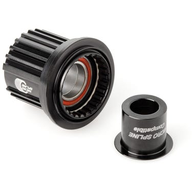 Ratchet freehub conversion kit with steel bearings