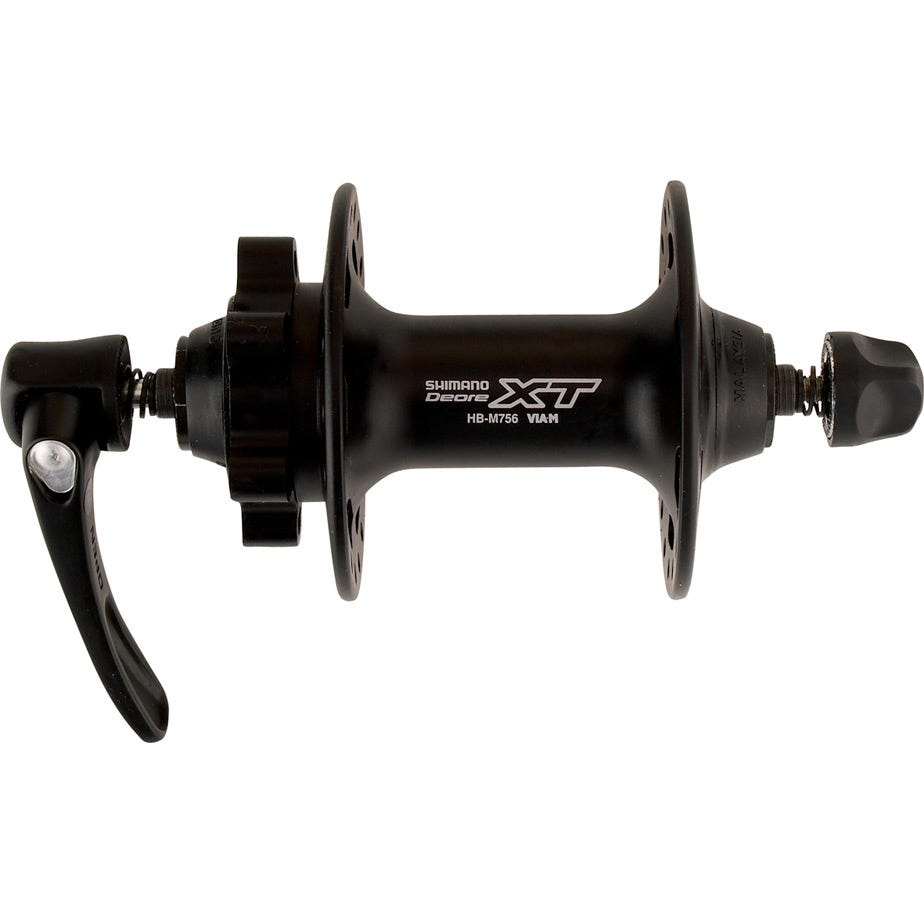 Shimano Deore XT HB-M756 XT disc front hub 6-bolt 32 hole black