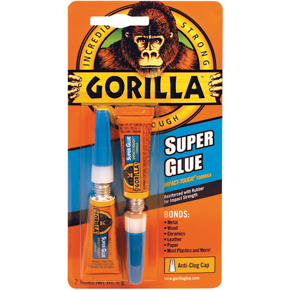 Gorilla  Superglue 2 x 3 g