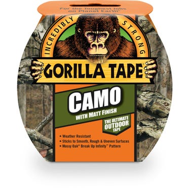 Camo Tape 8.2m x 48mm Roll Pack of 8