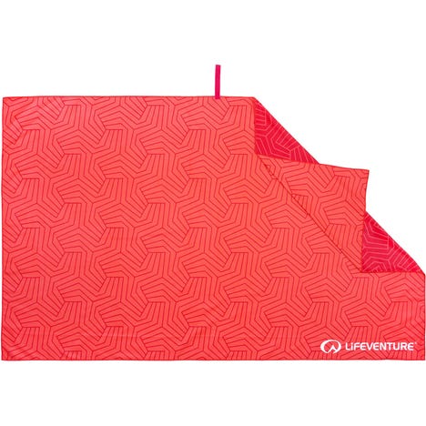 Recycled SoftFibre Trek Towel - Giant - Coral