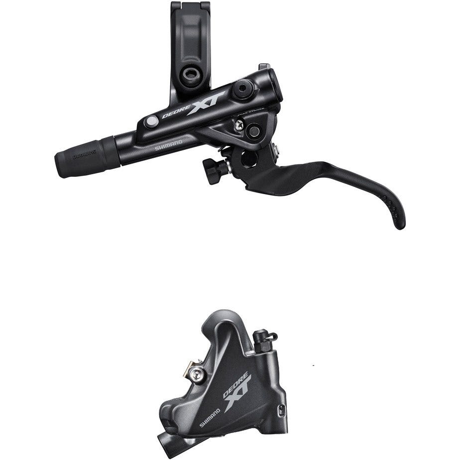 Shimano Deore XT BR-M8110/BL-M8100 XT bled brake lever/flat mount calliper