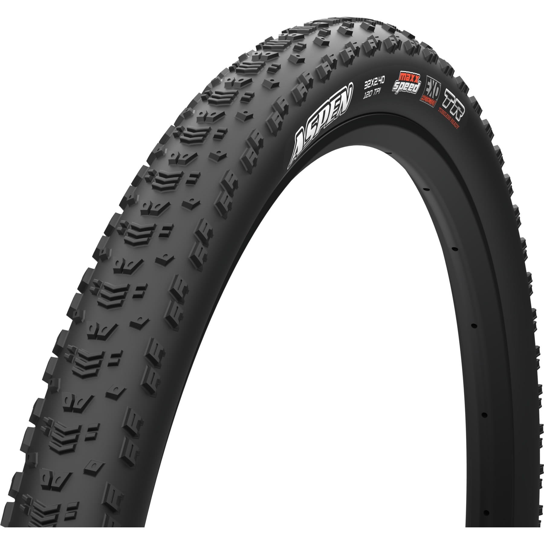 Freewheel Maxxis Aspen 32 x 2.40 120 TPI Folding MaxxSpeed EXO Tubeless Tyre | Extra 10% off for BC Members, money back guarantee + FREE Delivery options & Returns