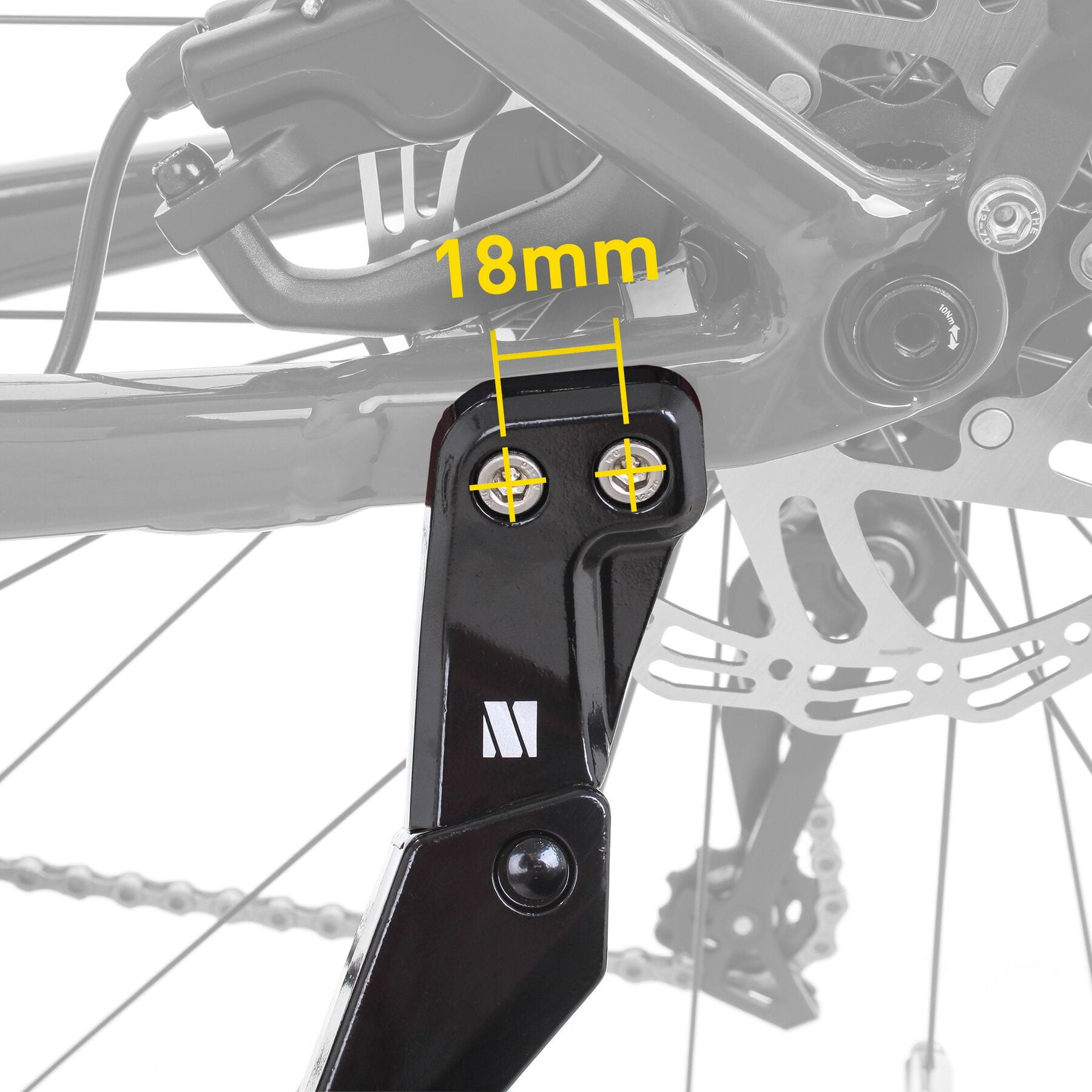 Kickstand for 24 inch bike best sale