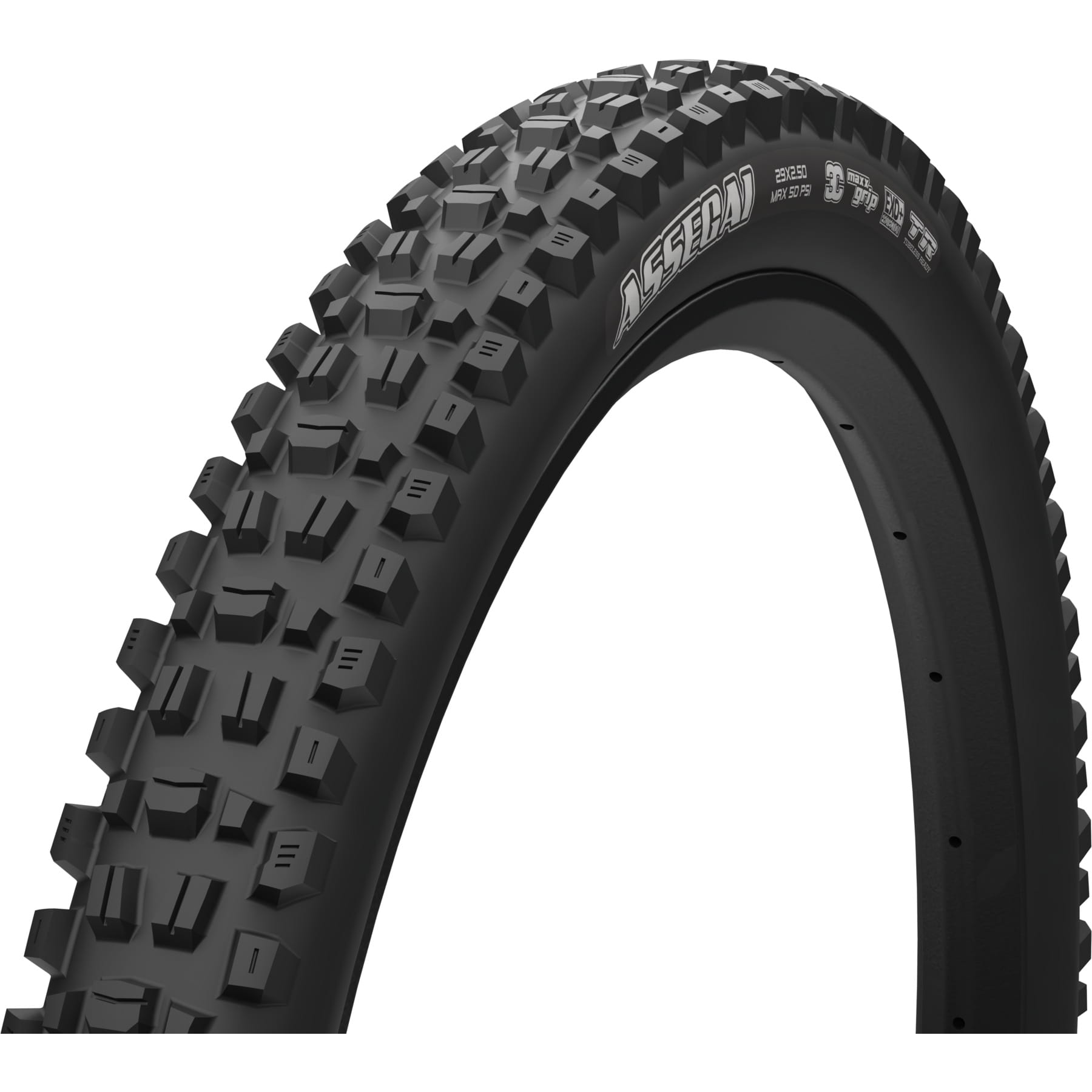 Freewheel Maxxis Assegai 29 x 2.50 120 TPI Foldable MaxxTerra EXO+ Tubeless Tyre | Extra 10% off for BC Members, money back guarantee + FREE Delivery options & Returns