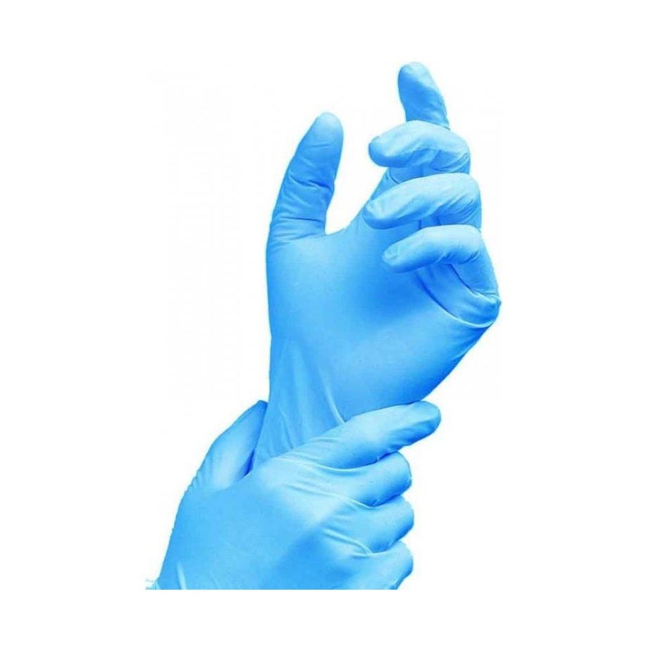 Rema Tip Top Nitrile Disposable Gloves Powder Free Blue (100)