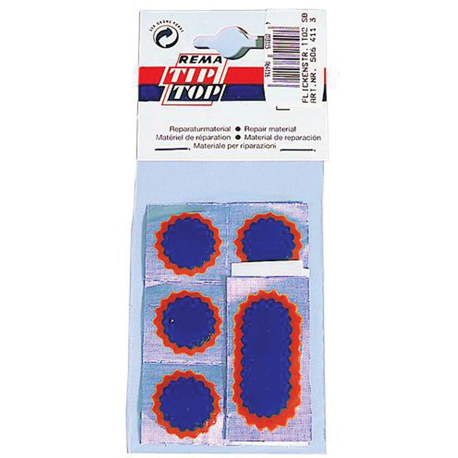 Rema Tip Top Puncture repair patches - F1 x 6 / F2 x 1