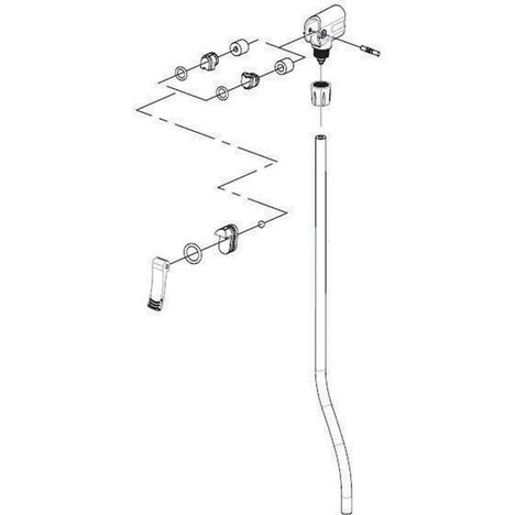 1088 - complete head & hose assembly for PFP-3 & PFP-6