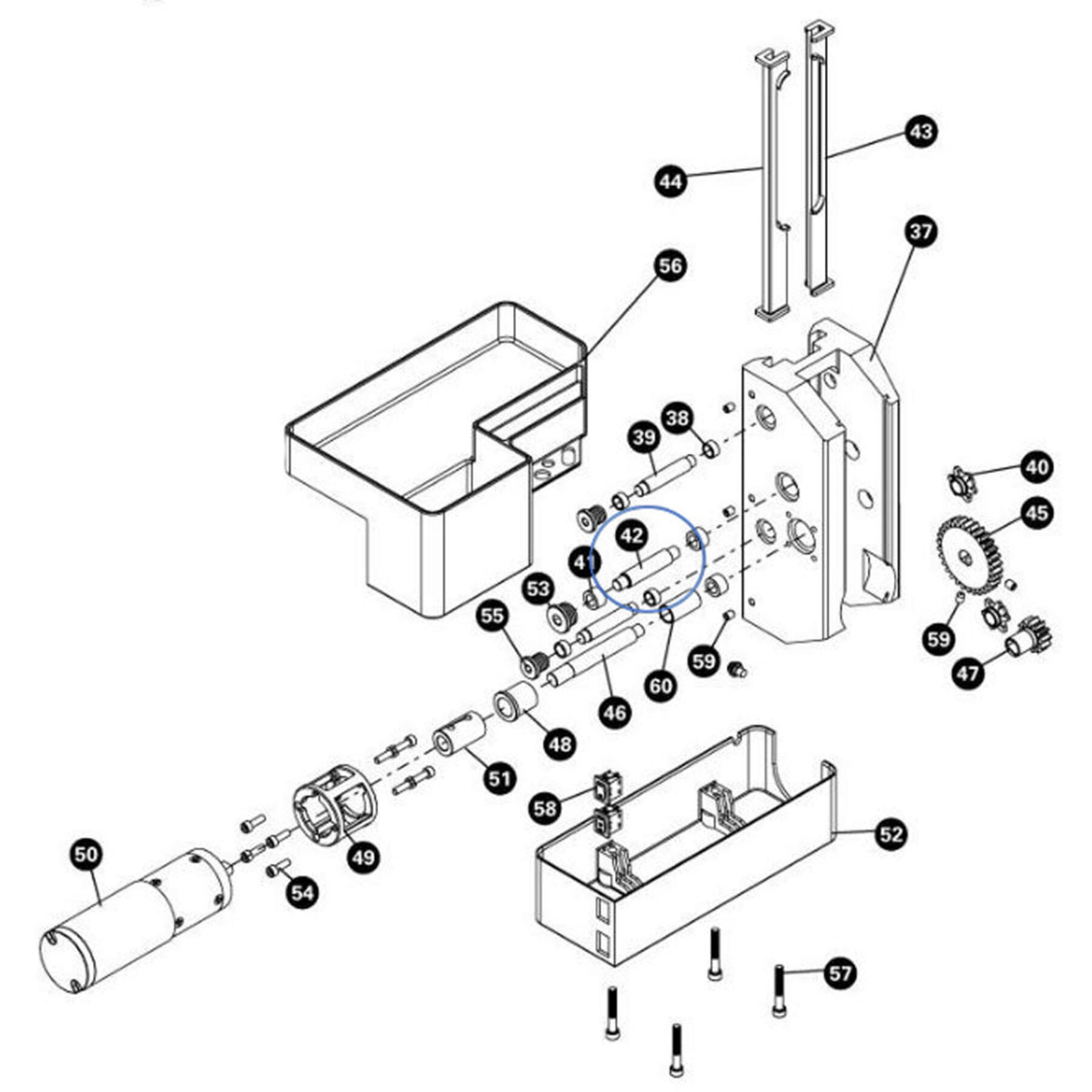 Park Tool 2124 - Drive Shaft For PRS-33