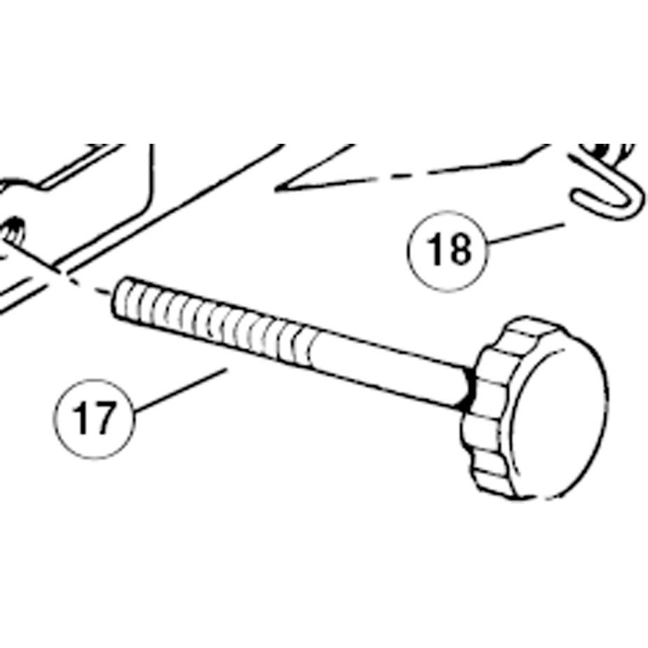 Park Tool 217S - TS-2 / 6 stand knob and shaft