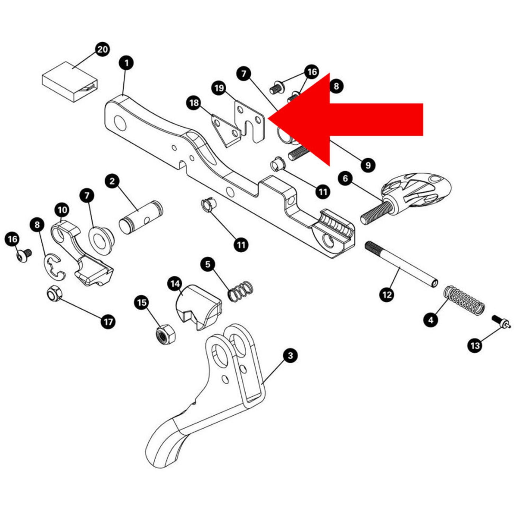 Park Tool 2489 - Blade Guard For HBT-1