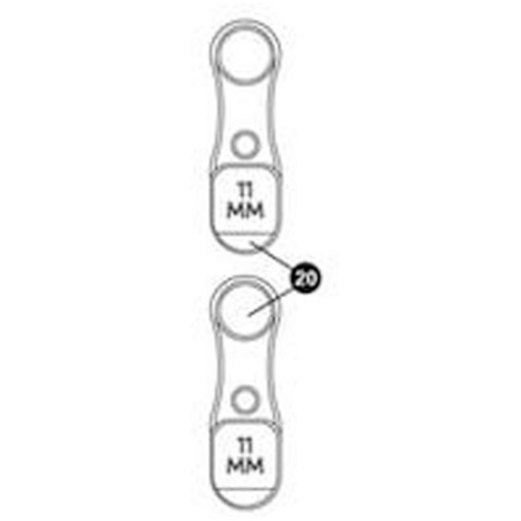 Park Tool 2615-2 11mm Brake bleed block BKM-1.2 and BKD-1.2