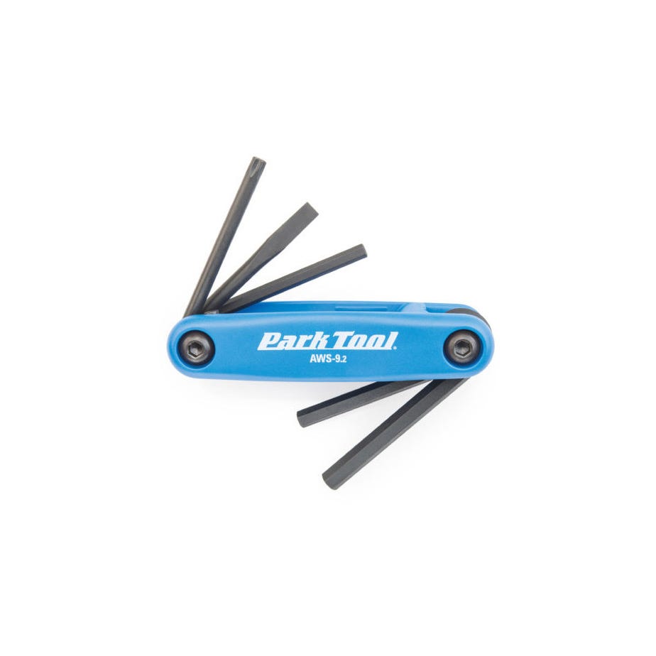 Park Tool AWS-9.2 - Fold-Up Hex Wrench & Screwdriver Set