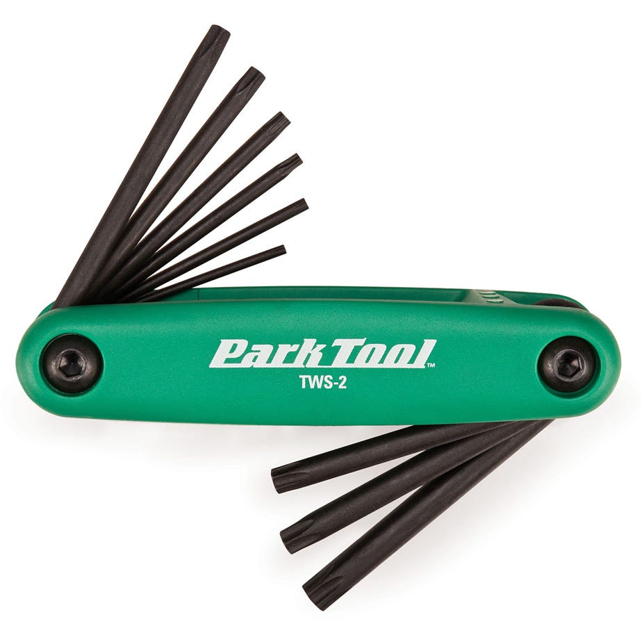 Park Tool TWS-2 - Fold-Up Star-Shaped Wrench Set