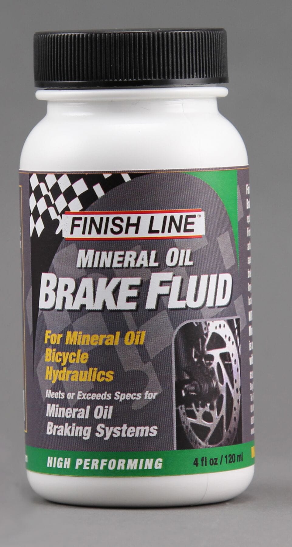 Finish Line Mineral Oil Brake Fluid - 4 oz / 120 ml