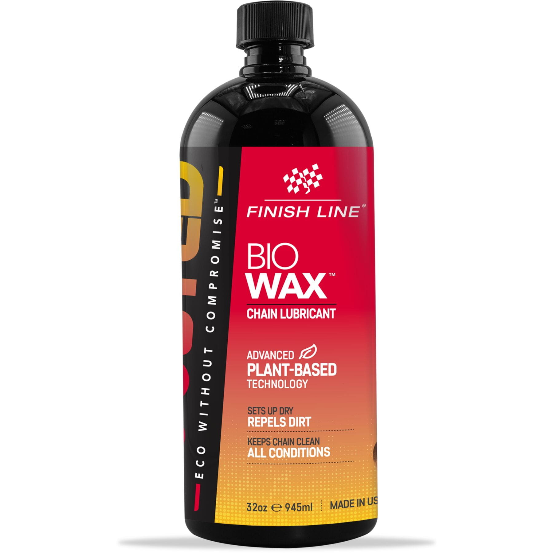 Freewheel Finish Line BOOSTED&trade; - Bio Wax Chain Lubricant - Plant-Based - 32oz/946ml - Bottle | Extra 10% off for BC Members, money back guarantee + FREE Delivery options & Returns