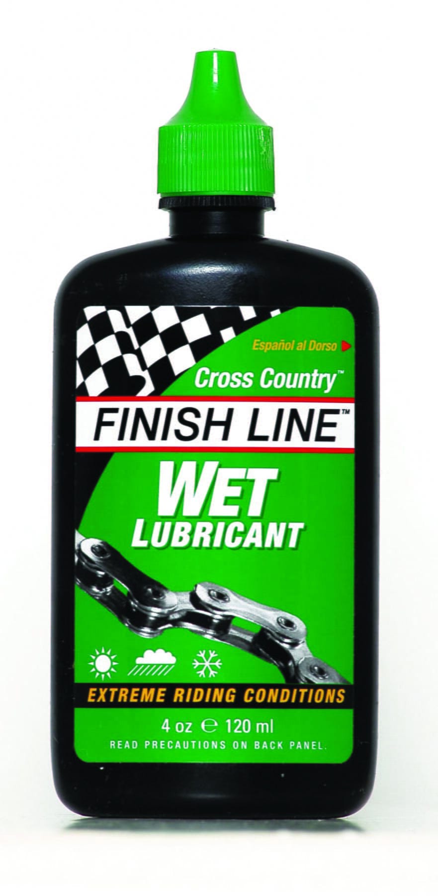 Finish Line Wet Chain Lube (Cross Country) - 4 oz / 120 ml