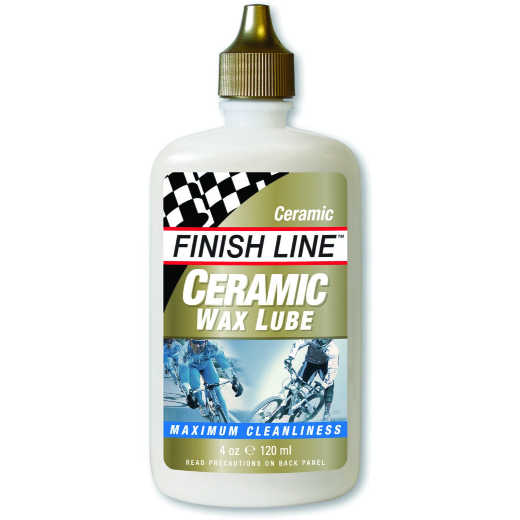 Finish Line Ceramic Wax Chain Lube - 4 oz / 120 ml